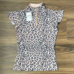 Kastel Denmark Women's Flutter Sleeve - Animal Print - XS